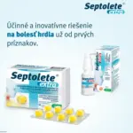 Septolete extra citrón a zázvor 16 pastiliek – Obrázok 2
