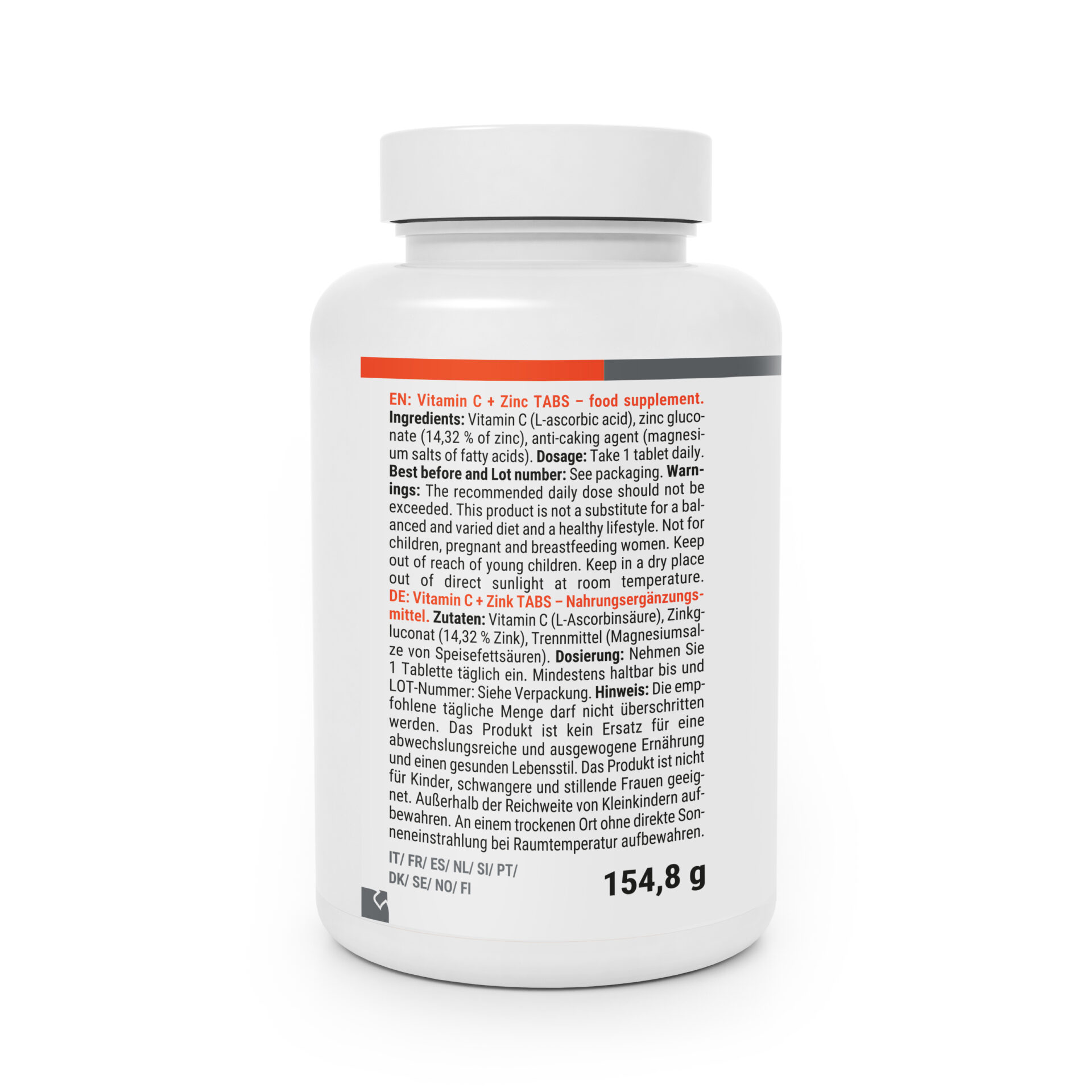 Vitamín C + zinok - GymBeam – Obrázok 5