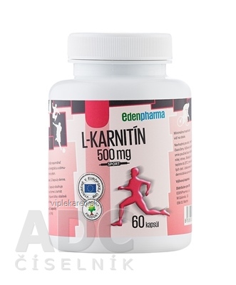 EDENPharma L-KARNITIN 500 mg cps 1x60 ks