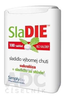 SlaDIE sladidlo tbl 1x100 ks