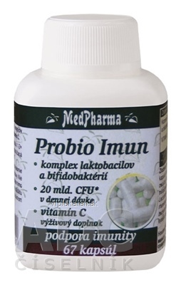 MedPharma Probio Imun cps 1x67 ks MedPharma Probio Imun cps 1x67 ks – Obrázok 1