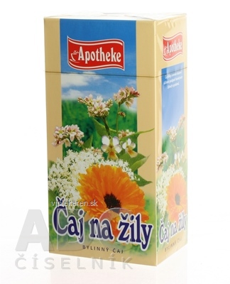 APOTHEKE BYLINNÝ ČAJ NA ŽILY S POHÁNKOU 20x1,5 g (30 g) APOTHEKE BYLINNÝ ČAJ NA ŽILY S POHÁNKOU 20x1,5 g – Obrázok 1