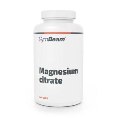 Magnézium citrát caps - GymBeam – Obrázok 2