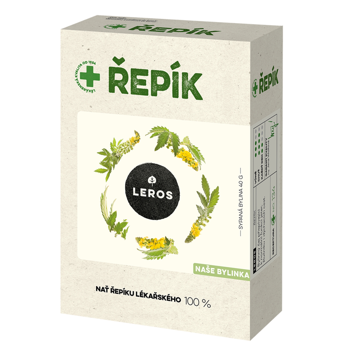 LEROS REPÍK bylinný čaj sypaný 40 g