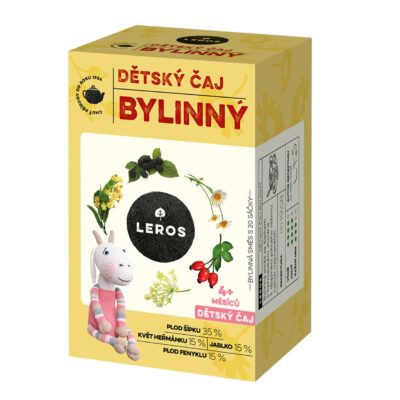 LEROS Detský čaj BYLINNÝ 20 x 1,8 g