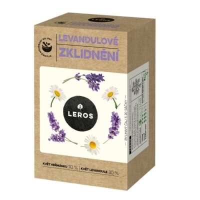 LEROS LEVANDUĽOVÉ UPOKOJENIE bylinný čaj 20 x 1 g