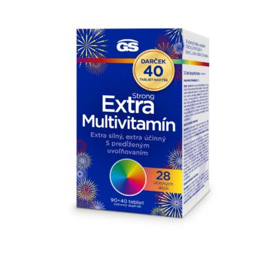GS Extra Strong Multivitamín darčekové balenie 130 tabliet