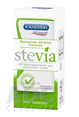 KANDISIN Stevia sladidlo tablety 1x300 ks