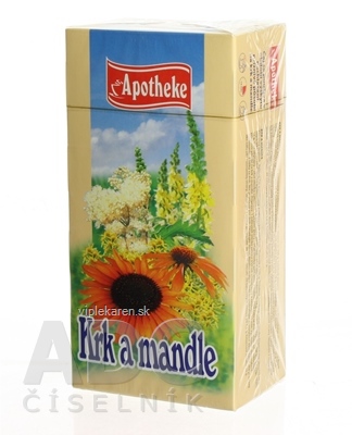 APOTHEKE ČAJ KRK A MANDLE 20x1,5 g (30 g) APOTHEKE ČAJ KRK A MANDLE 20x1,5 g – Obrázok 1