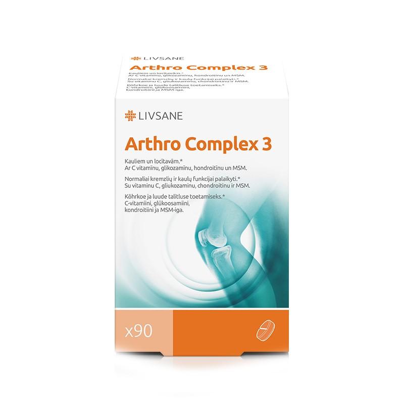 Arthro complex 3 LIVSANE Arthro Complex 3 90 tabliet – Obrázok 1
