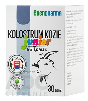 EDENPharma KOLOSTRUM KOZIE Junior tbl 1x30 ks