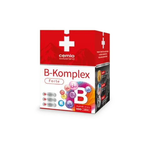 Cemio-B-komplex-Forte-100-tabliet-460x460 Cemio B-Komplex Forte 100 tabliet – Obrázok 1