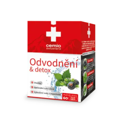 Cemio Odvodnenie & detox 60 kapsúl