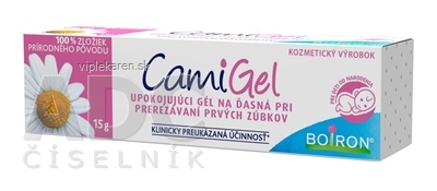 Boiron CamiGel pri prerezávaní zúbkov 1x15 g Boiron CamiGel pri prerezávaní zúbkov 1x15 g – Obrázok 1