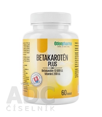 EDENPharma BETAKAROTÉN PLUS cps 1x60 ks
