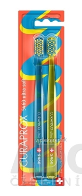 CURAPROX CS 5460 ultrasoft Haky-baky edícia zubná kefka (dvojbalenie), 1x2 ks CURAPROX CS 5460 ultrasoft Haky-baky edícia zubná kefka 2 ks – Obrázok 1