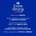 GS Extra Strong Multivitamin, príchuť pomaranč 25 šumivých tabliet – Obrázok 3