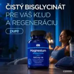 GS Magnesium Bisglycinate Pure 1000 mg + B6 100 tabliet – Obrázok 2
