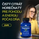 GS Magnesium Citrate Pure 1340 mg + B6 100 tabliet – Obrázok 5
