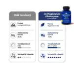GS Magnesium Citrate Pure 1340 mg + B6 100 tabliet – Obrázok 4