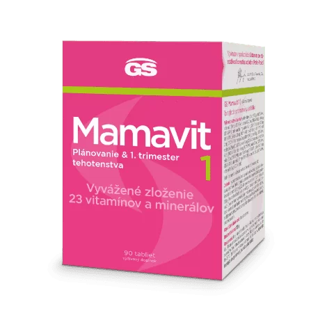 GS-Mamavit-1-planovanie-a-1.-trimester-90-tabliet-460x460 GS Mamavit 1 Plánovanie a 1. trimester 90 tabliet – Obrázok 1