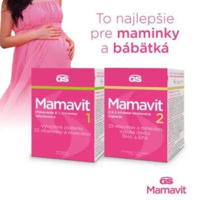 GS Mamavit 1 Plánovanie a 1. trimester 30 tabliet – Obrázok 4