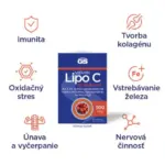 GS Vitamín Lipo C 500 mg so šípkami 50 kapsúl – Obrázok 6