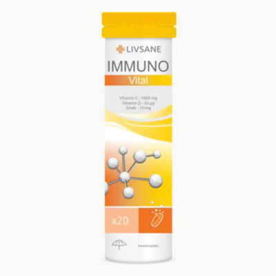 LIVSANE IMMUNO Vital 20 šumivých tabliet