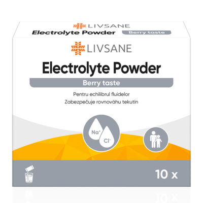 LIVSANE Elektrolytový prášok 10 vrecúšok