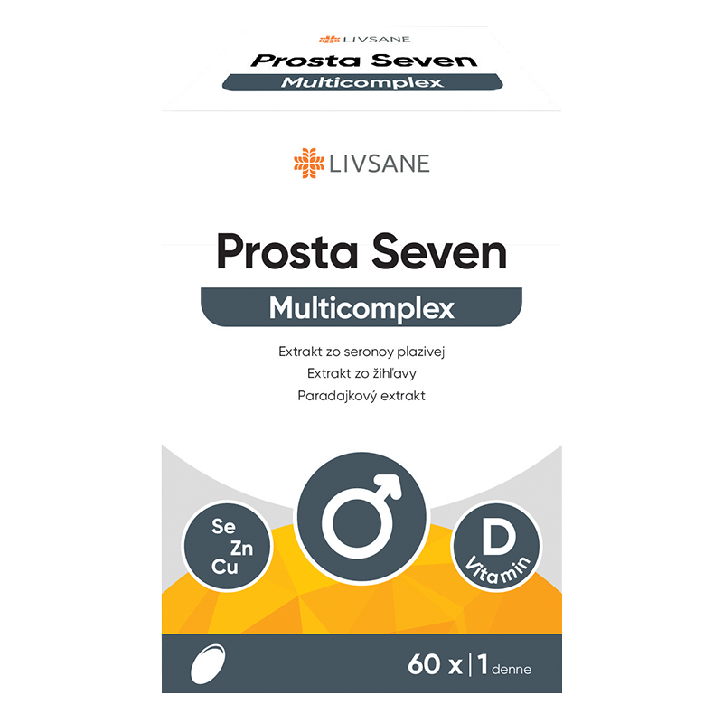 O0060489 LIVSANE Prosta Seven Multicomplex 60 kapsúl – Obrázok 1