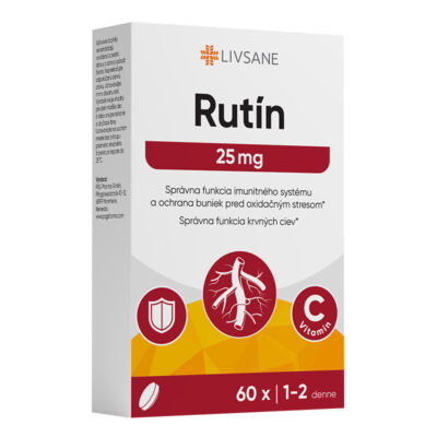 LIVSANE Rutín 25 mg 60 tabliet
