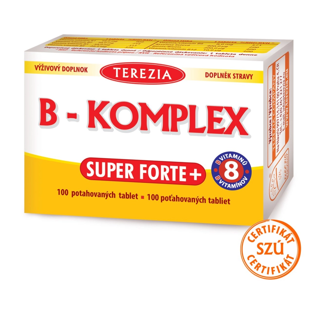b-komplex-plus_100-suroviny_web_1280px-1736853703 TEREZIA B-KOMPLEX SUPER FORTE+ 20 tabliet – Obrázok 1