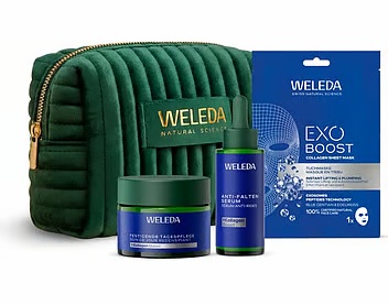 WELEDA BLUE GENTIAN Radiance Ritual darčekový set