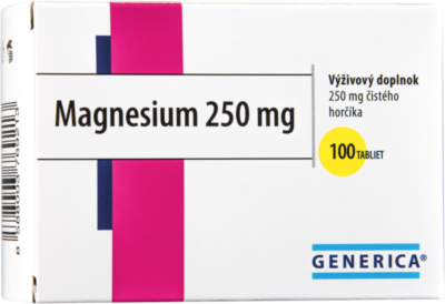 GENERICA Magnesium 250 mg 100 tabliet