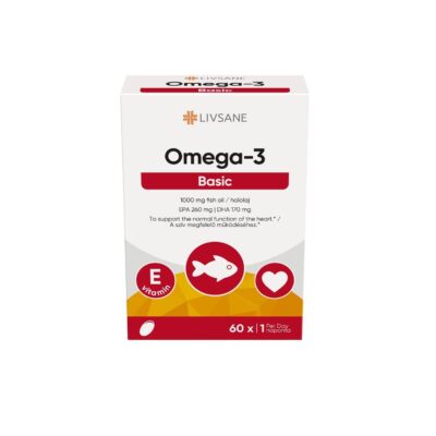 LIVSANE Omega-3 Basic 60 kapsúl