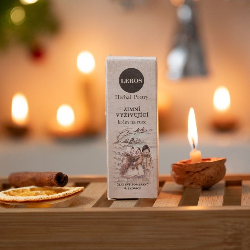 LEROS Zimný vyživujúci krém na ruky 30 ml – Obrázok 2