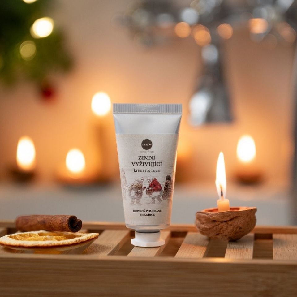 LEROS Zimný vyživujúci krém na ruky 30 ml – Obrázok 3