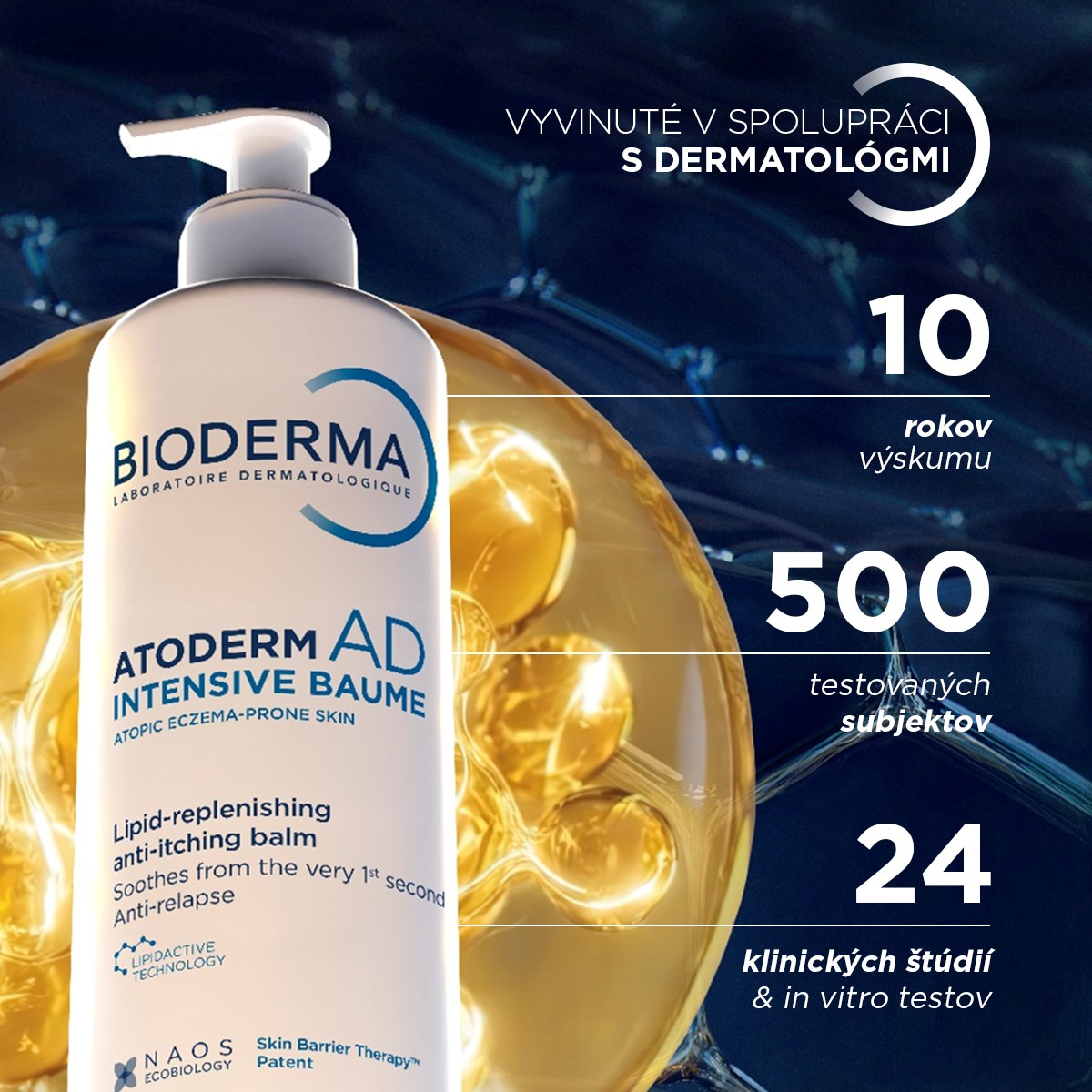 BIODERMA Atoderm AD Intensive baume balzam 200 ml – Obrázok 10