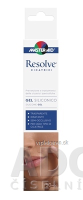 MASTER AID Resolve Silikónový gél na jazvy 1x50 ml