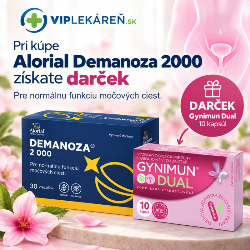 Lekárenská ponuka s darčekom Gynimun Dual