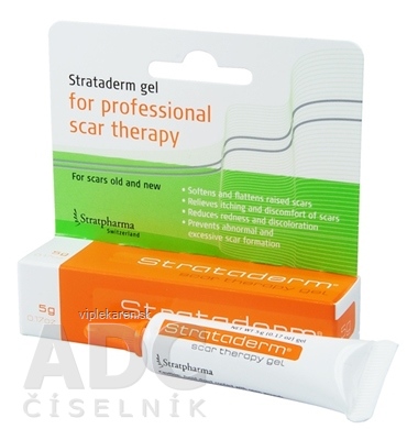 STRATADERM gél silikónový na jazvy 1x5 g