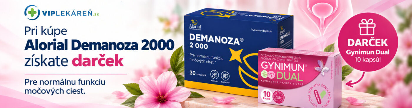 Lekárenská ponuka s darčekom Gynimun Dual