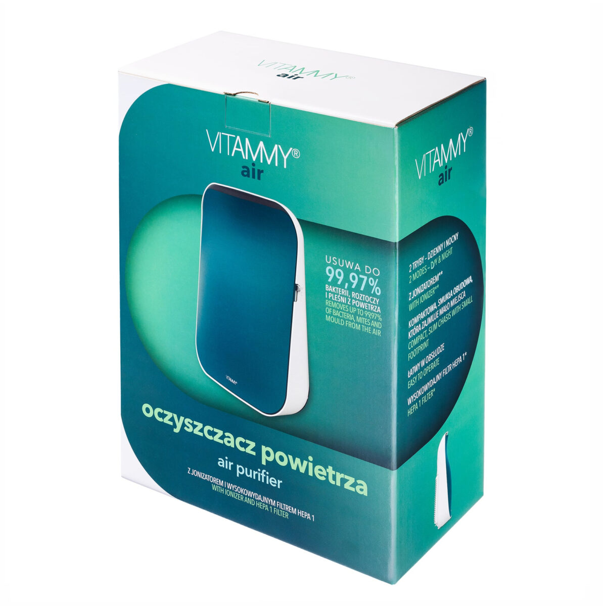 Vitammy AIR PA500 Čistička vzduchu s ionizáciou a uhlíkovým filtrom – Obrázok 3