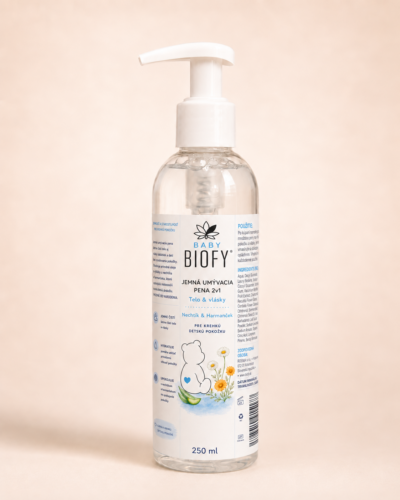 Biofy BABY BIOFY Jemná umývacia pena 2 v 1