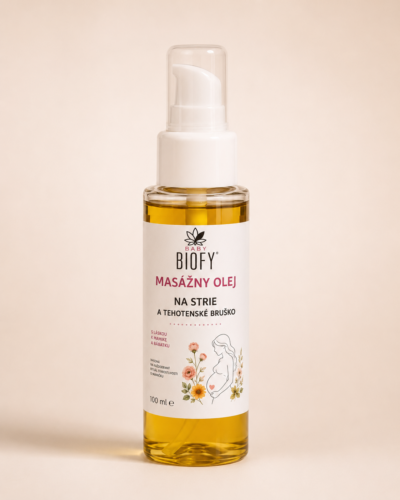 Biofy Masážny olej na strie a tehotenské bruško 100 ml