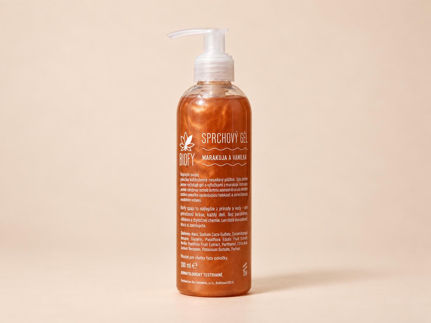 Biofy Sprchový gél MARAKUJA A VANILKA 250 ml