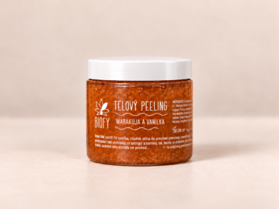 Biofy Telový peeling MARAKUJA A VANILKA 200 ml